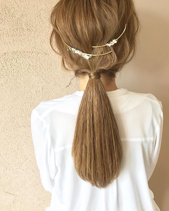 お呼ばれにバッチリ大人可愛いヘアアレンジ