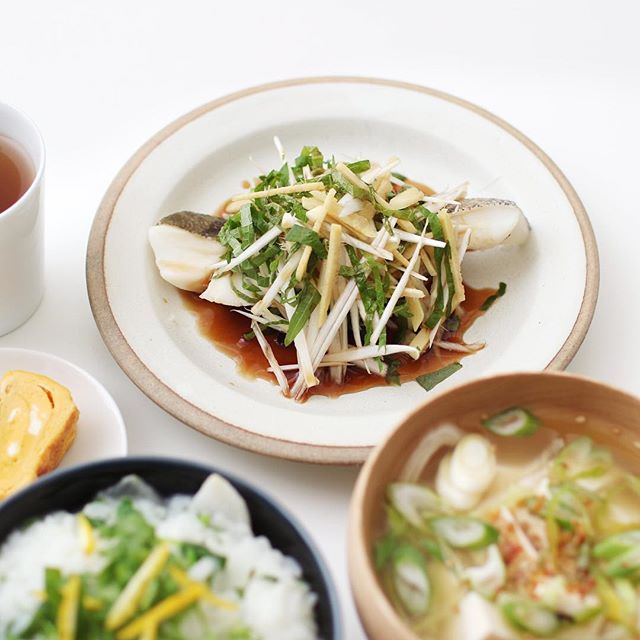 豆腐ハンバーグの付け合わせ《魚のおかず》