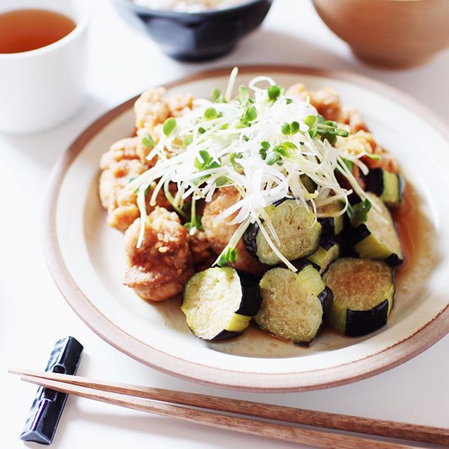 豆腐ハンバーグの付け合わせ《お肉のおかず》3