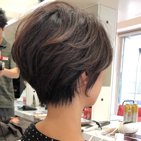 全方向キレイなヘアスタイル