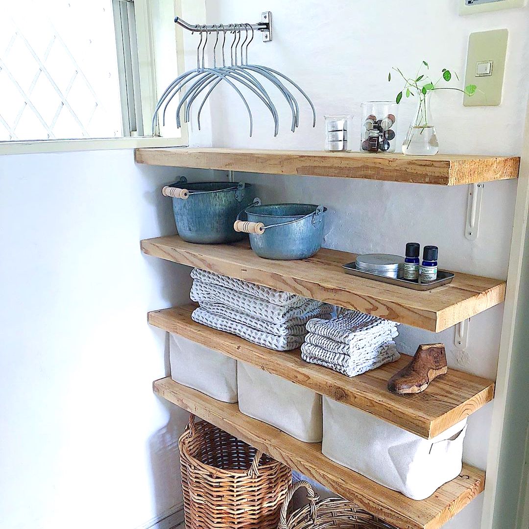 生活感downで実用性up 脱衣所 が使いやすくなる収納アイデア Folk