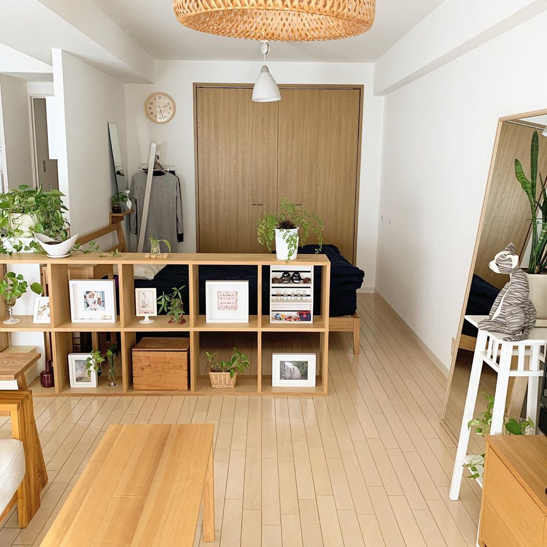 収納だっておしゃれにしたい 無印 スタッキングシェルフを使ったインテリア Folk