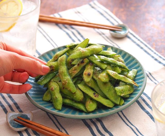 ほんのひと手間で簡単レシピ！焼き枝豆