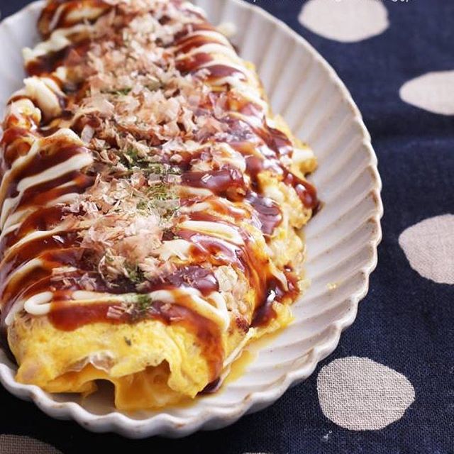 副菜に！ツナとキャベツのお好み焼き風卵焼き