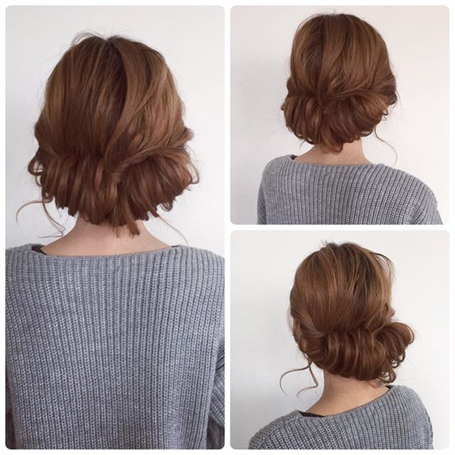 ボブヘアアレンジ16