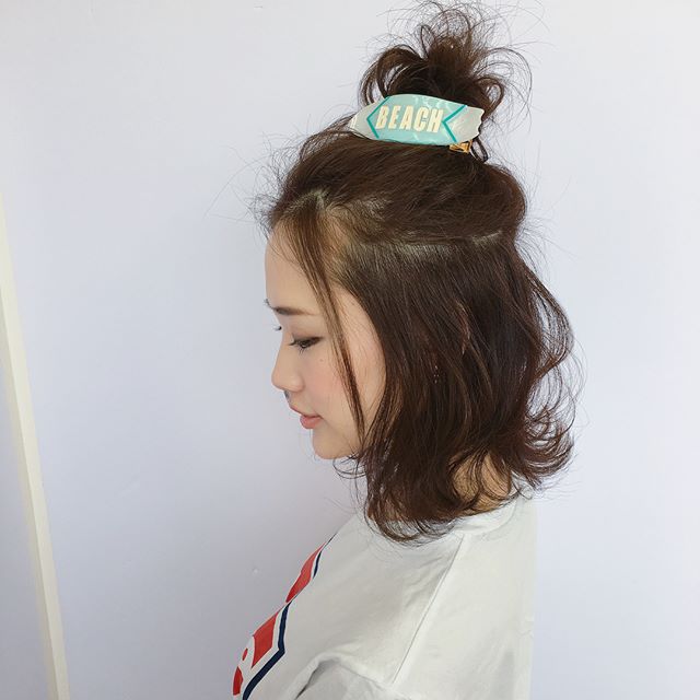 アクティブ可愛い♡夏デートヘアアレンジ