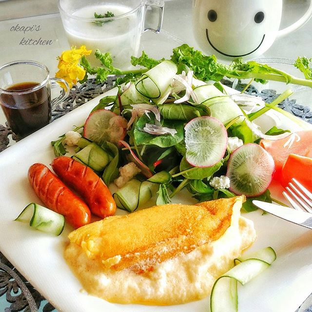 大量消費したい時はこれ！ふわふわオムレツ