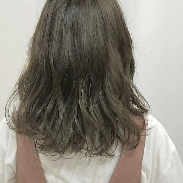 美しいグラデーションのヘアスタイル