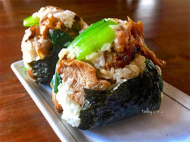 チキンの照り焼きおにぎり