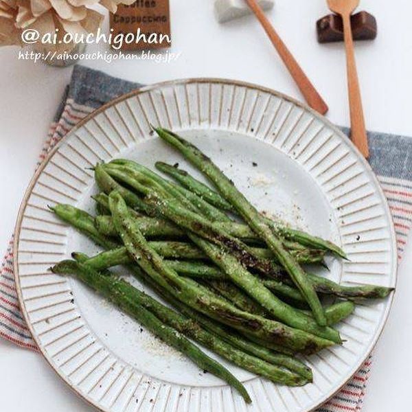 大量消費にはこれ！いんげんのにんにく醤油