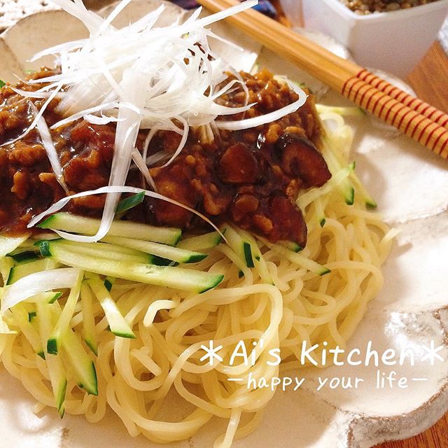 豚ひき肉で簡単に肉味噌作り！ジャージャー麺