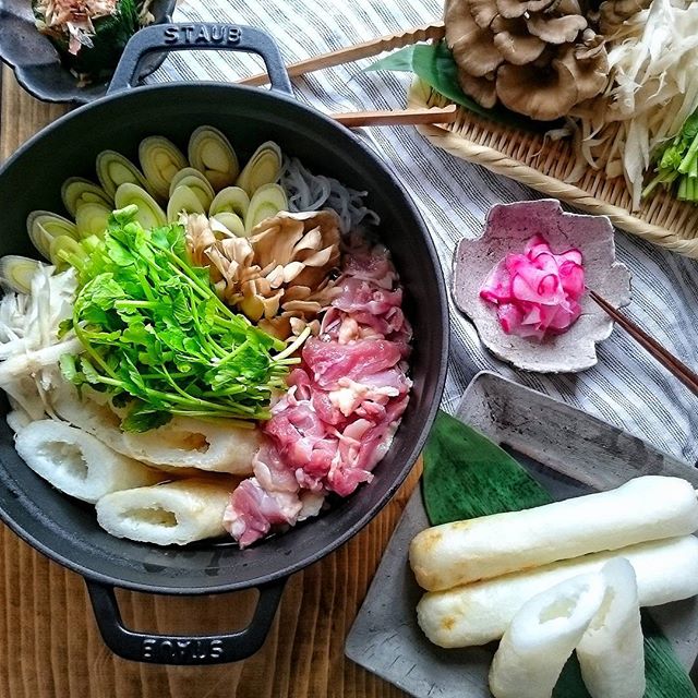 人気の鍋料理に！きりたんぽ鍋