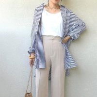 初夏にぴったり♪【ユニクロ】プチプラシャツ・ブラウスで作る大人女子コーデまとめ