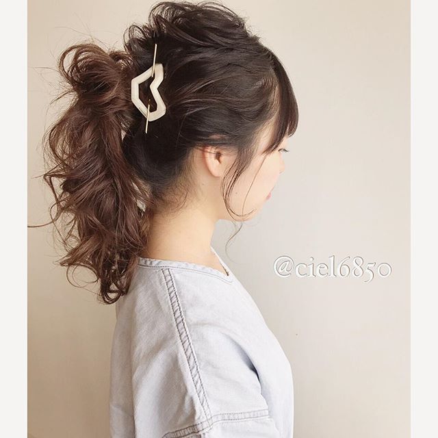 秋のおすすめヘアアレンジ《ロング》2