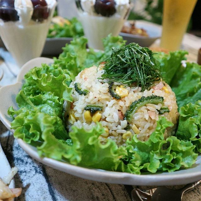 食べやすくて人気！ゴーヤチャーハン