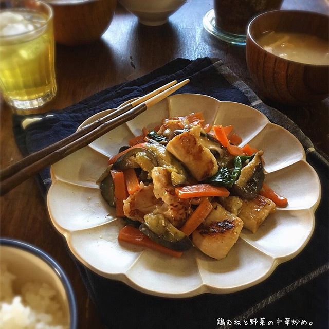 鶏肉を使った簡単な中華レシピ☆むね肉3