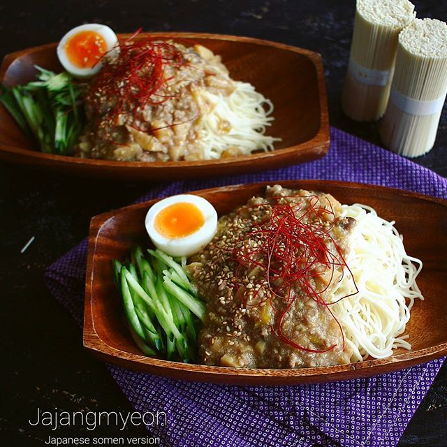 人気の味付け！ジャージャー麺のそうめんアレンジ