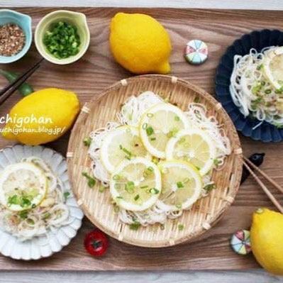 夏におすすめ！レモンそうめんアレンジ