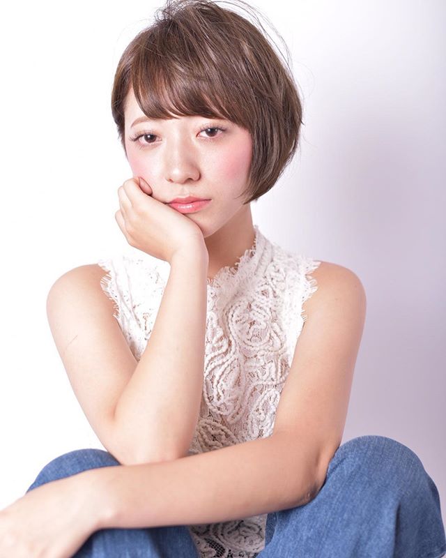 ウェットヘアスタイルの作り方《ショート》