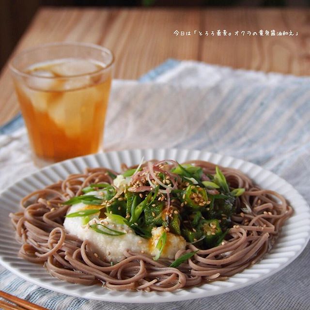 朝食に人気！ダイエットにはとろろそば