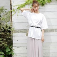 チュニック丈が大人気♡この夏おしゃれに決まる《チュニックトップス》集