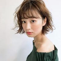 面長さんに似合うショートボブ×パーマ特集！大人可愛く仕上がるポイントは？