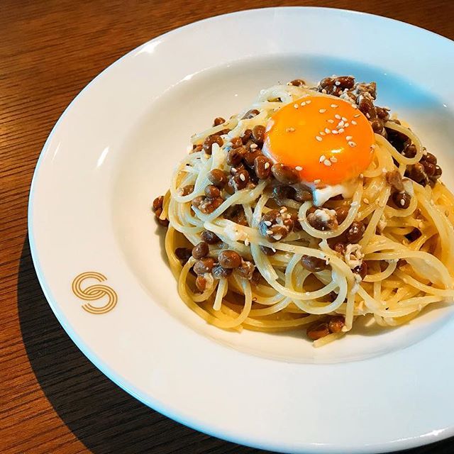 何もしたくない時のご飯に！納豆パスタ