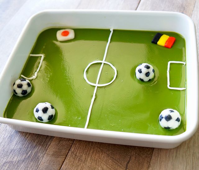 人気の食べ方！サッカーボールのアレンジ白玉