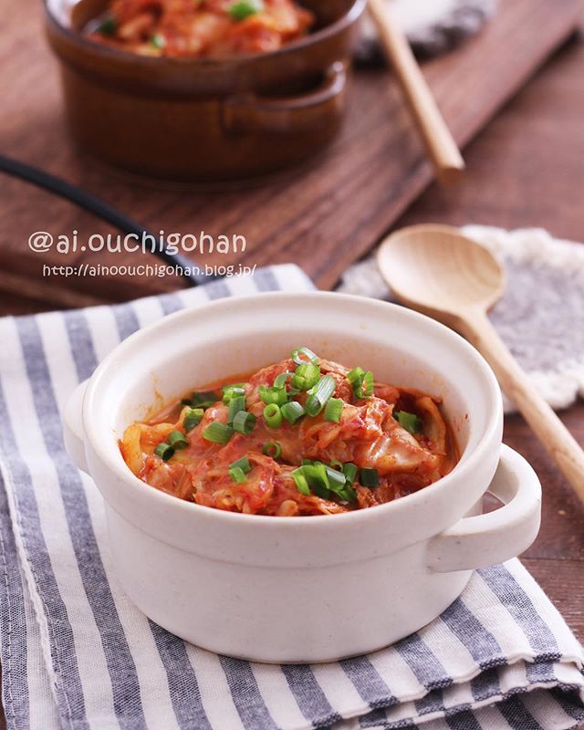 簡単料理！ツナキムチーズ豆腐