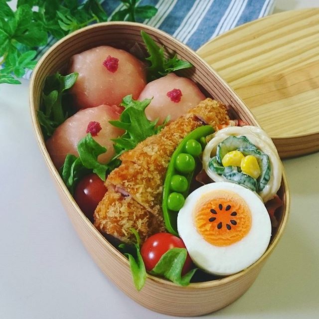 大人なテイスト。生ハムおにぎり弁当