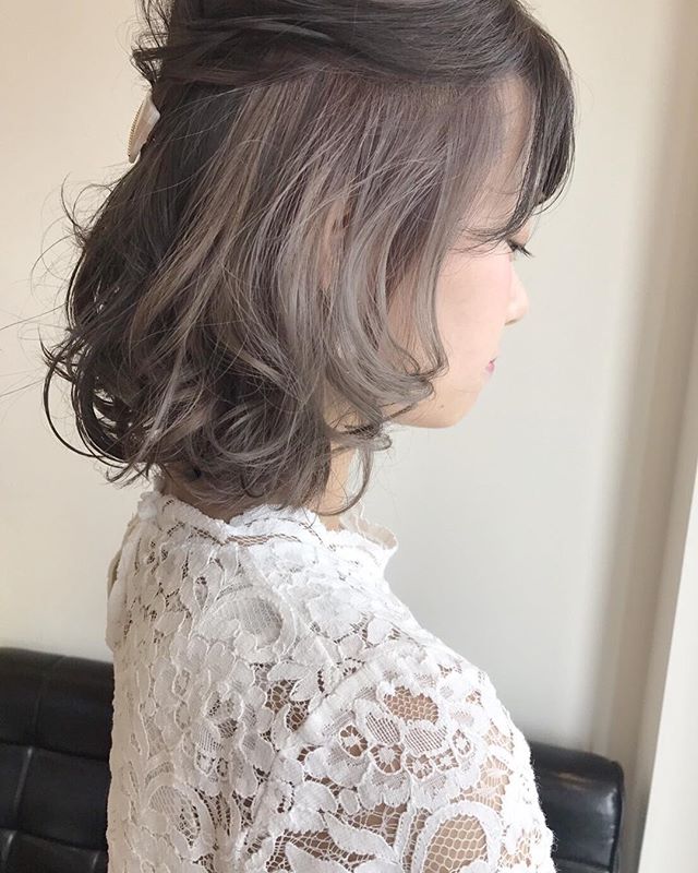 冬のトレンドヘアカラー《ポイントカラー》2