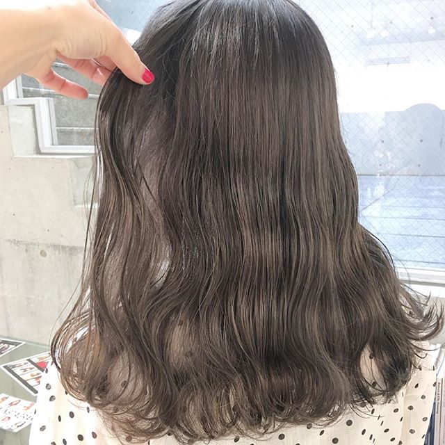 冬のトレンドヘアカラー《ピンク・ラベンダー系》3