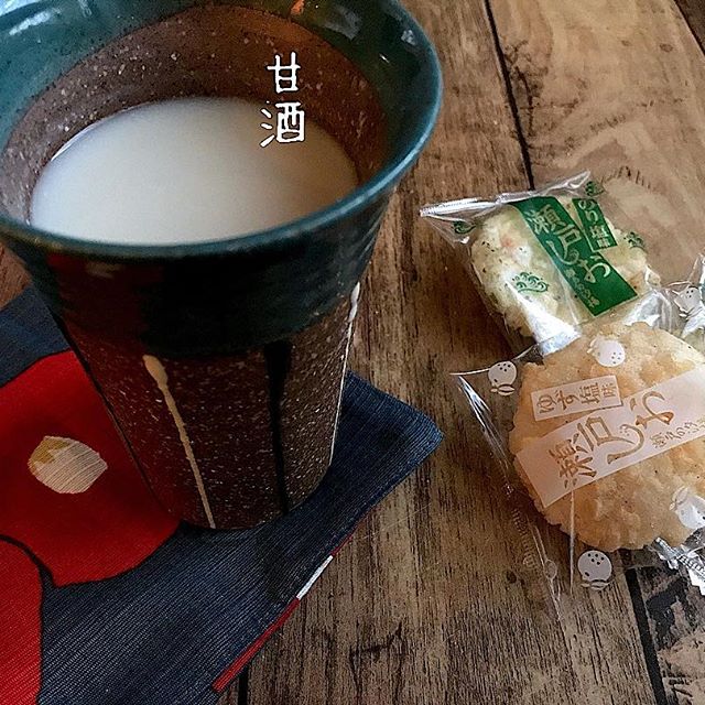 体が休まる飲み物。人気の手作り甘酒