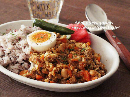 豆腐と大豆で美味しいヘルシードライカレー