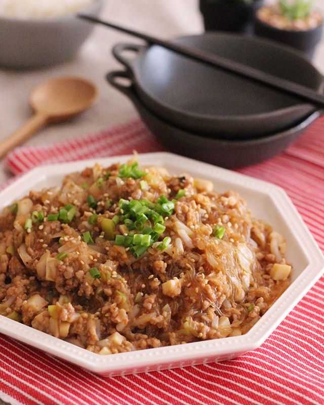 肉感しっかり！麻婆春雨