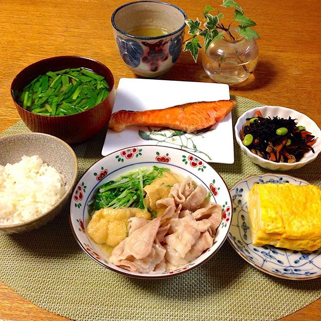 あっさり味の夕食レシピ