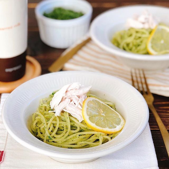 さっぱり！ささみとレモンの人気パスタ