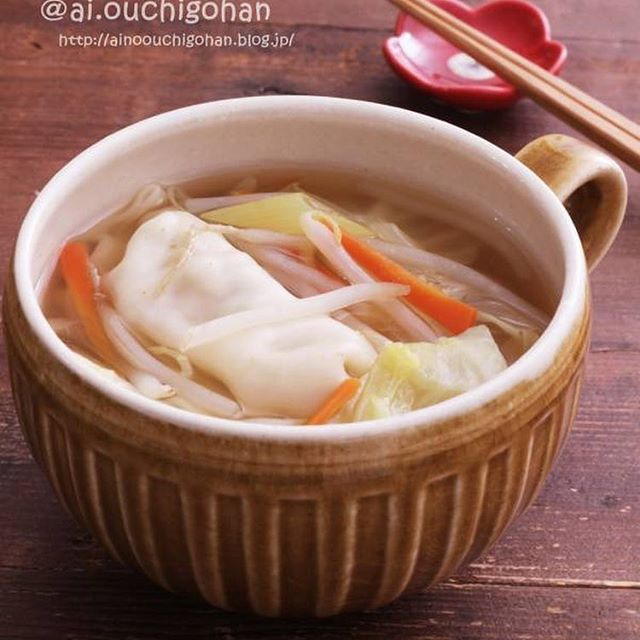 体が温まる。おすすめ餃子スープ