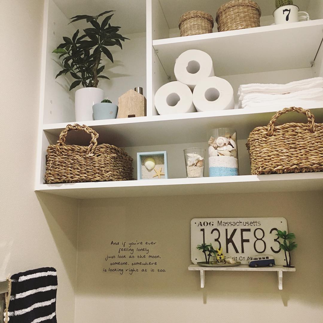 トイレットペーパーの収納アイデア特集 100均 ニトリ 無印ですっきり保管 Folk