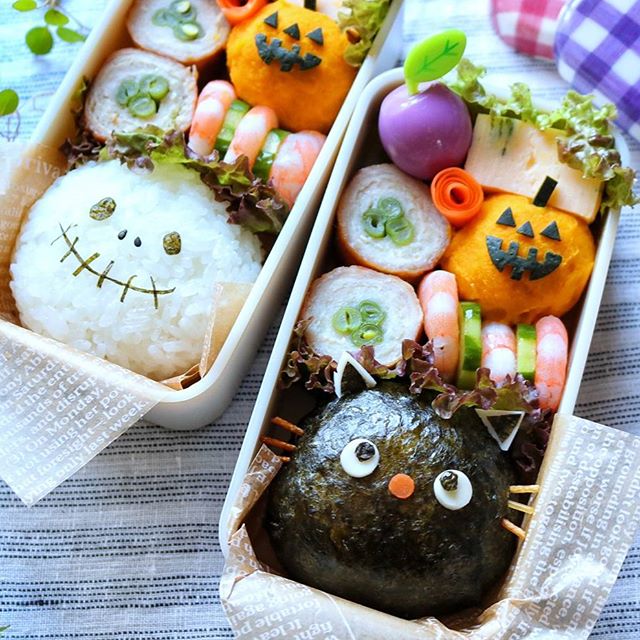 かわいいキャラ弁！真っ黒なねこさんおにぎり