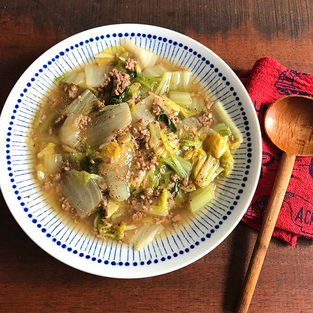 熱々で食べたい！白菜でとろとろ中華炒め