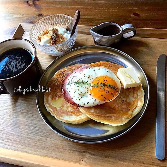 しょっぱいアレンジ！おかず系ホットケーキ