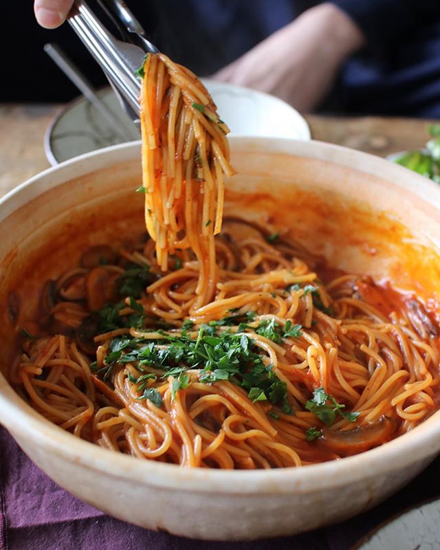 冬休みに簡単お昼ごはん！ワンポットパスタ