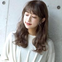 面長さんに似合うワイドバングヘア特集！顔の形を生かしたスタイルに挑戦♪