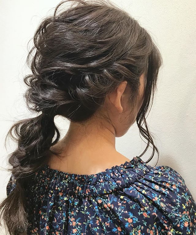 流行りのヘアアレンジ12