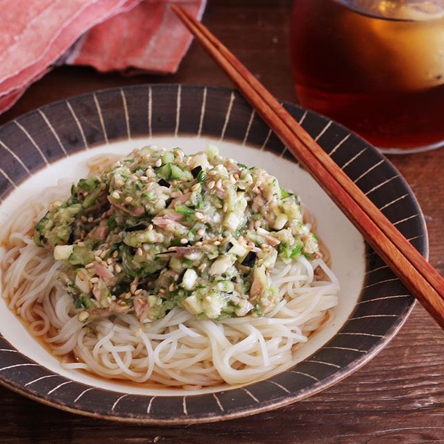 ツナが美味しい！山形だしツナそうめん