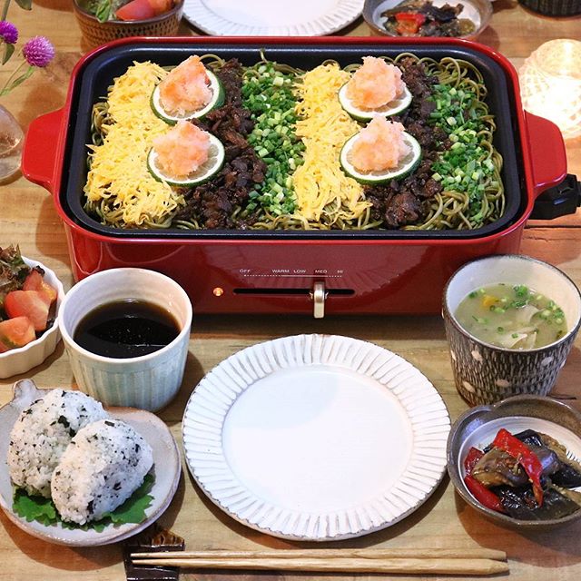 豪華に見える料理！瓦そば風