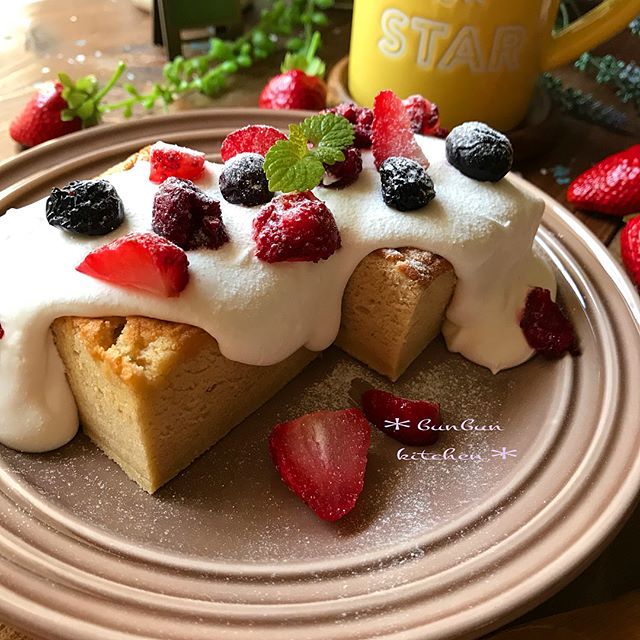 いつもと違う食感の人気のシフォンケーキ