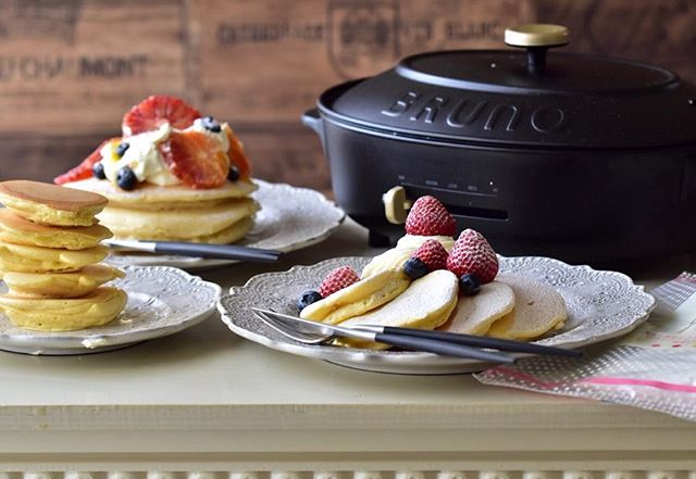 ホットケーキミックスの色々パンケーキ