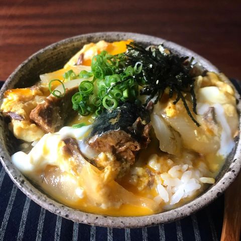 お家で簡単！サバ缶で赤の他人丼